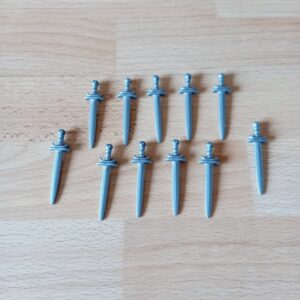 Épées chevalier argentée neuf Playmobil