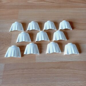Capes courtes blanches neuf Playmobil