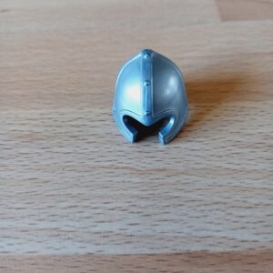 Casque gris neuf Playmobil