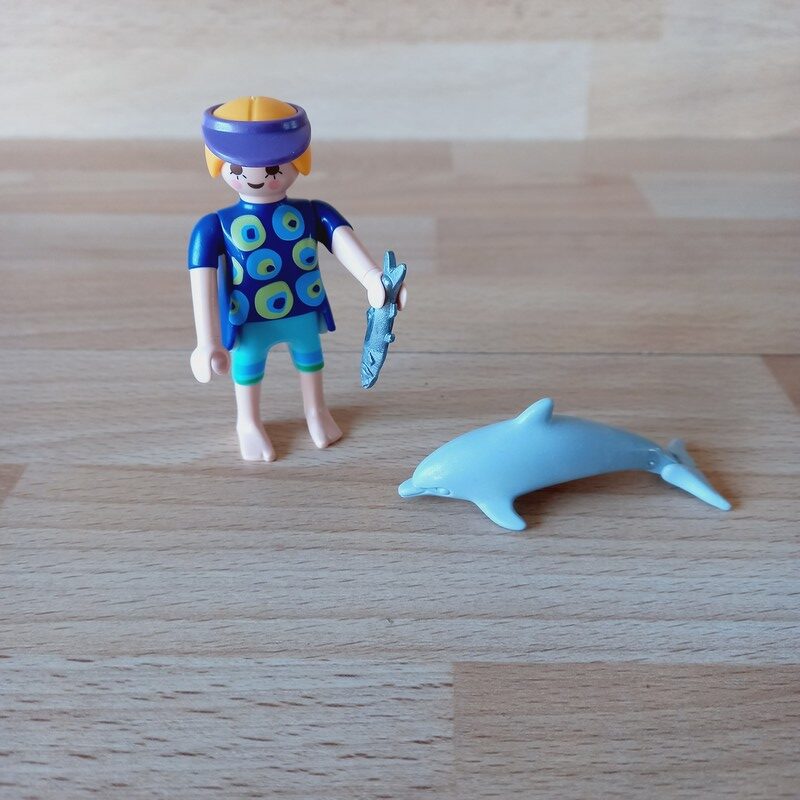 Femme et dauphin neuf Playmobil – Image 3