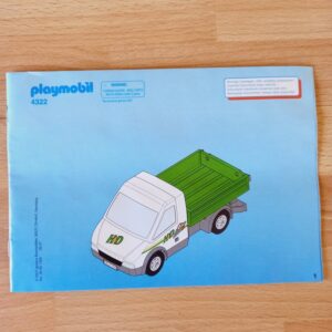 4322 Entrepreneur et camionnette notice Playmobil