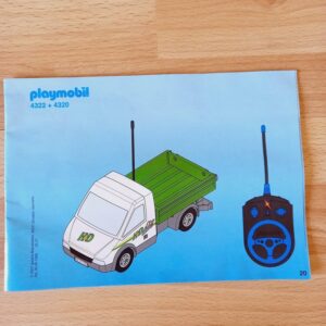 4322 Entrepreneur et camionnette notice Playmobil