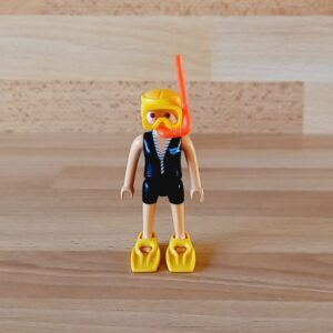 Femme masque et tuba Playmobil