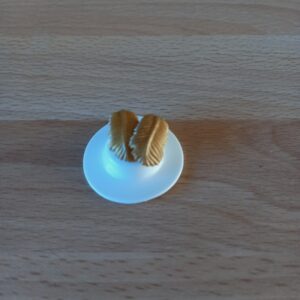 Chapeau de femme plumes or neuf Playmobil