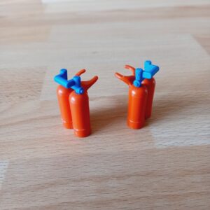 Bouteilles plongée oxygène en l&rsquo;état Playmobil