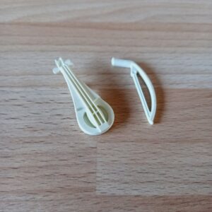 Instrument de musique cithare blanc Playmobil